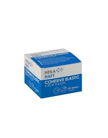 HEKA Haft Cohesieve fixatiewindel - 6cm x 20m - per stuk