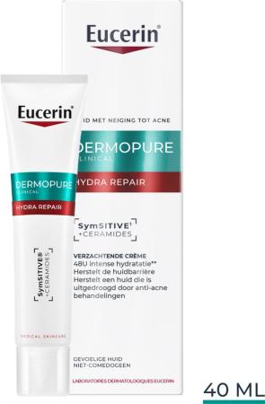 EUCERIN DermoPure Clinical Hydra Repair - Verzachtende crème - 40ml