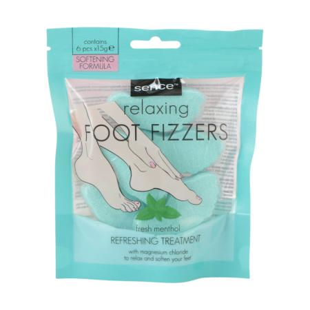 Foot Fizzers SENCE - Pastilles effervescentes pour les pieds - Menthol - 6 pièces