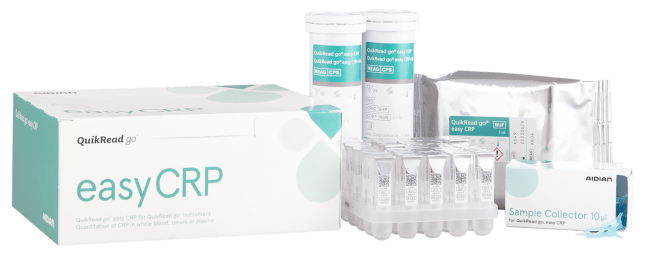 Kit de test QuikRead go - Easy CRP - 50 tests