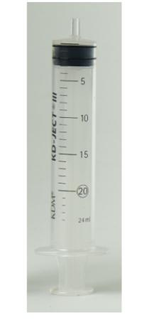 KD-JECT III Spuit - 20ml - Luer-excentrisch - 100 stuks