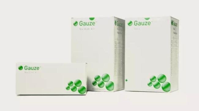 Compresse de gaze 10 x 10cm - Stérile - 12-plis (24 x 5 pièces)