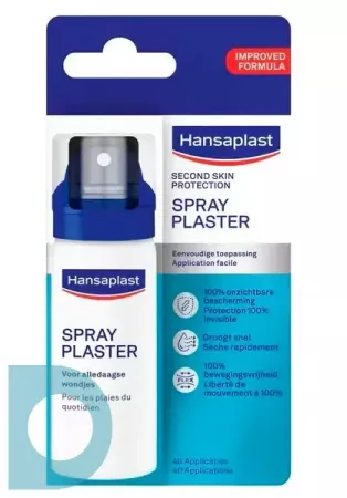 Pansement spray Hansaplast - Pour les plaies mineures - 40ml