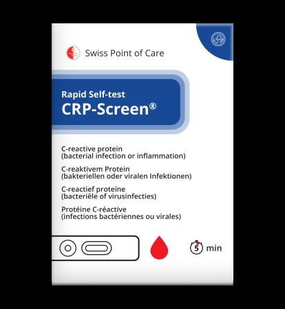 Swiss Point of Care Zelftest CRP-Screen - Bacteriële of virale infectie