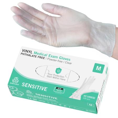 evercare Vinyl handschoenen - poedervrij - 100 stuks