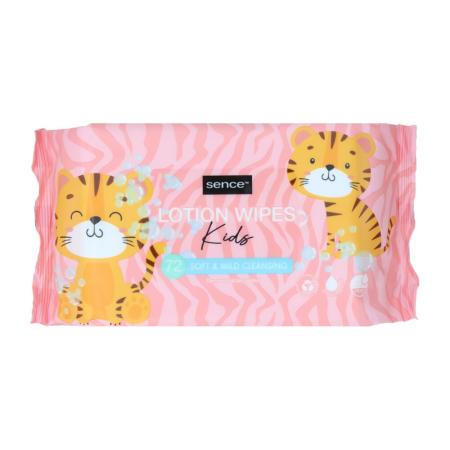 SENCE Lingettes avec lotion - 72 pièces