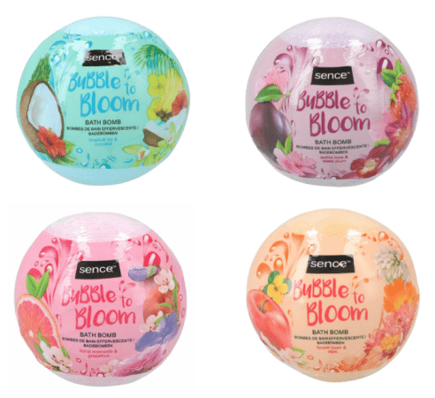 Bombe de bain effervescente - Assortiment d'odeurs