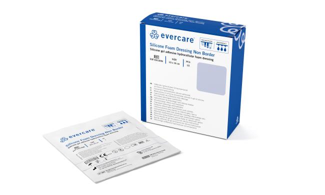 evercare Silicone Foam Dressing - Stéril - 10 pièces