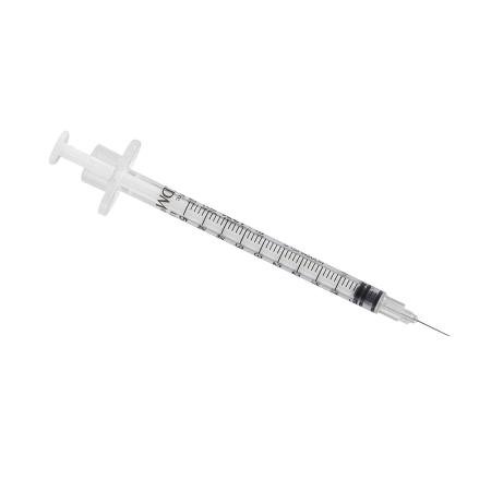 Seringue d'insuline KD-JECT III - 0,5ml - 29G x 12,7mm - 100 pièces