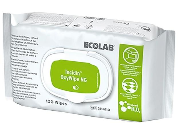 Incidin OxyWipe NG Gebruiksklaar desinfectiedoekje - 20 x 20cm - 100 stuks