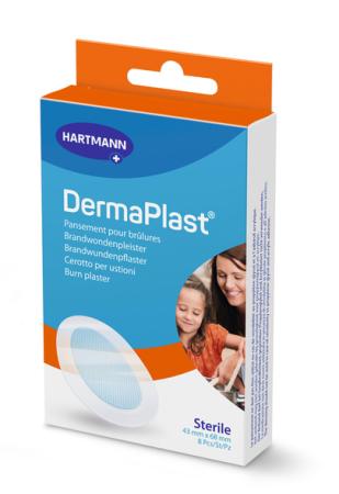 DermaPlast Brandwondenpleister - Steriel - 4,3 x 6,8cm - 8 stuks