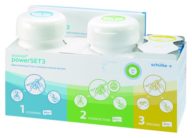 Gigasept powerSET3 voor sondes zonder lumen - per set (= 30 procedures)