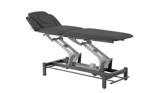 Table de traitement physiothérapeutique Finesse Basic – 5 parties – Gris olive