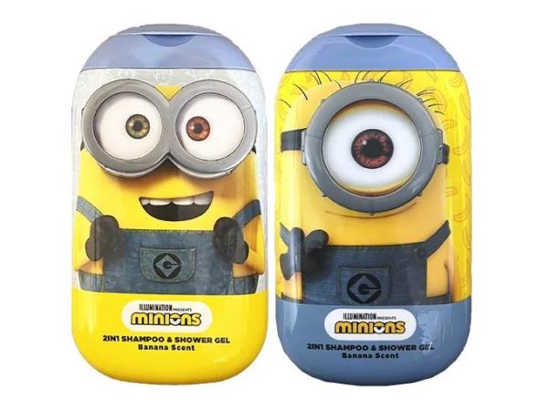 Minions Shampoo & douchegel - 400ml - Assortiment aan geuren