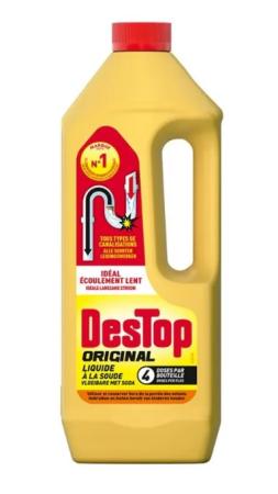 DESTOP Vloeibare ontstopper met soda - 1 liter
