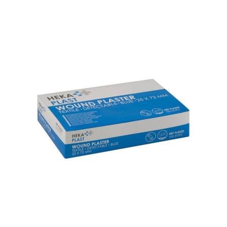 Pansement détectable HEKAPLAST - 25 x 72mm - 100 pièces