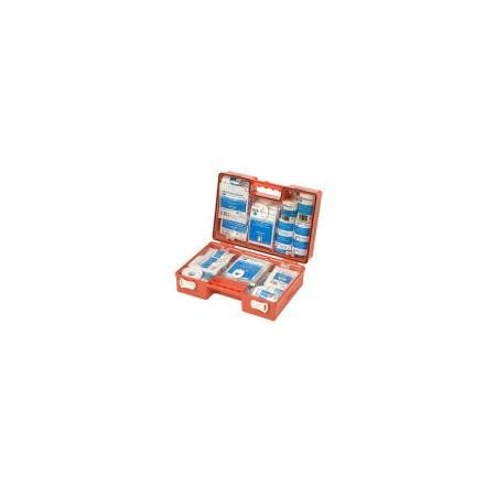 Trousse de premiers secours complète HEKA pour entreprise – Avec support mural