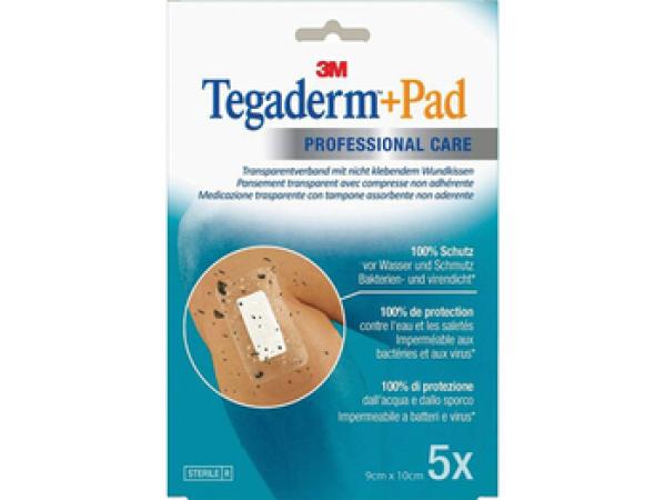 Tegaderm + pad - 9 x 10cm - 5 stuks