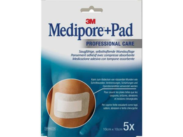 Medipore+ pad - 10 x 10cm - 5 stuks
