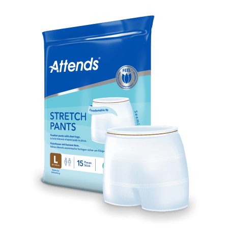 ATTENDS Stretchpants - Kleinverpakking (3 stuks) - Verschillende maten