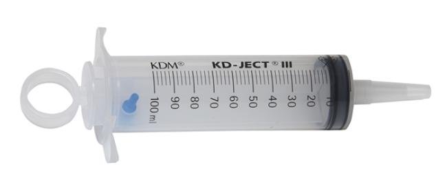 KD-JECT III Spuit - 100ml - 3-delig - Kathetertip - per stuk