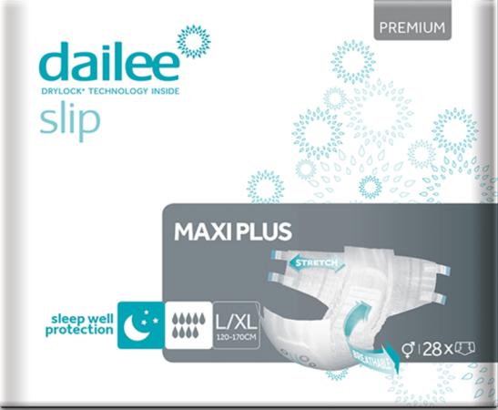 DAILEE Slip Premium Maxi Plus - Large/XL - 24 pièces