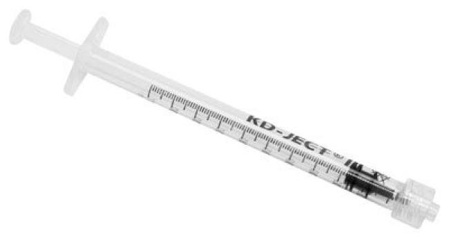 KD-JECT III Spuit - 1ml - Luer Lock - 100 stuks
