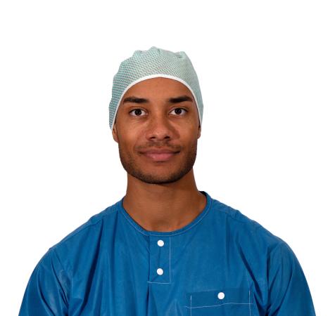 Bonnet chirurgical Tristan evercare - Vert - 100 pièces