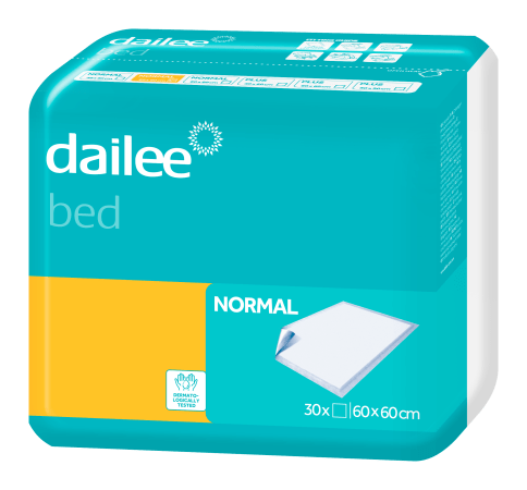 DAILEE Bed Normal - Onderlegger - 60 x 60cm - 30 stuks