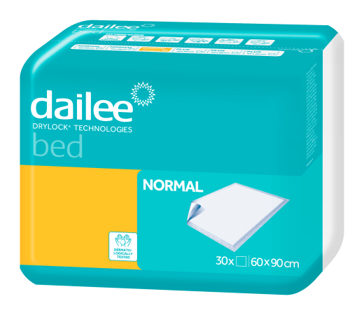 DAILEE Bed Normal - Onderlegger - 60 x 90cm - 30 stuks
