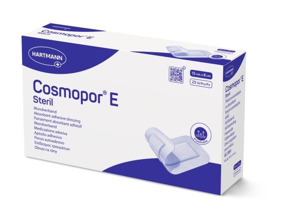 Cosmopor E pansement couvrant adhésif non tissé - 15 x 8 cm - 25 pièces