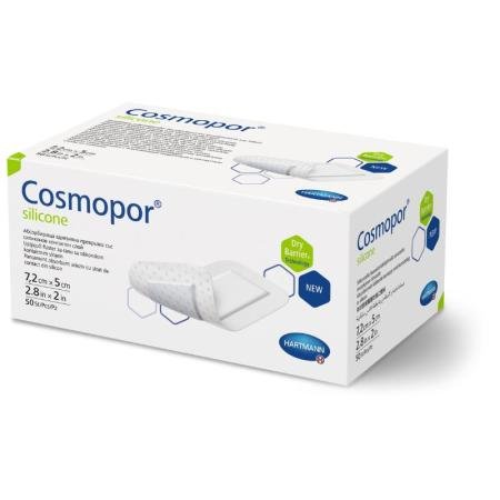 Cosmopor SILICONE - 7,2cm x 5cm - 50 pièces