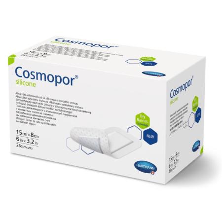 Cosmopor SILICONE 15 cm x 8 cm 25 pièces
