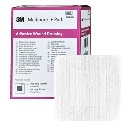 Medipore+pad - 10 x 10cm - 25 pièces