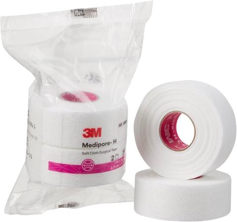 Medipore H 9,1m PERFORE 2,5cm - 2 pièces