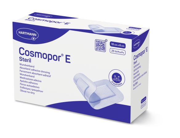 Cosmopor E pansement couvrant adhésif - 10 x 6cm - Stérile - 25 pièces