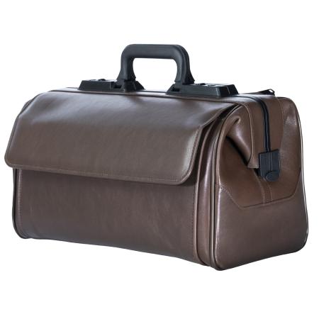 Durasol Rusticana Grand - 2 pochettes - cuir - brun foncé (8141)