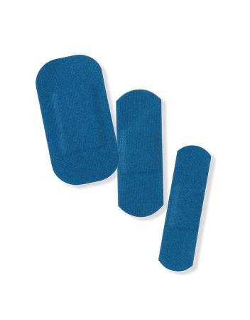 Blauwe detecteerbare pleisters assortiment - 15 stuks