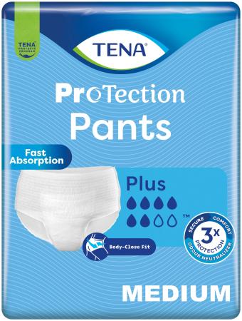TENA ProTection Pants Plus - Medium (6 druppels) - 30 stuks