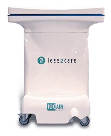 Concept hygiénique de collecte des déchets Iso-Air - Incl. filtre bactérien