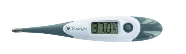 Tempo 10 Flex Digitale thermometer - Resultaat binnen 10 seconden - Grijs