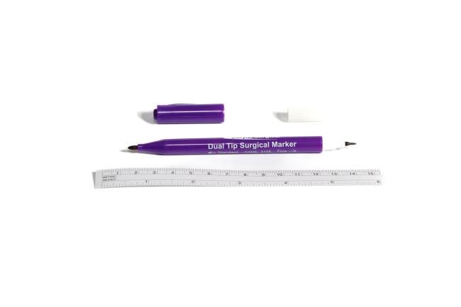 Skin Marker - Dubbele tip - Steriel - 25 stuks