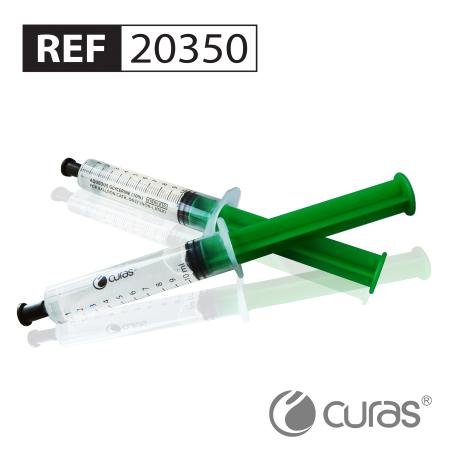 CURAS Voorgevulde spuit met steriel water + 10% glycerine - 10ml - per stuk