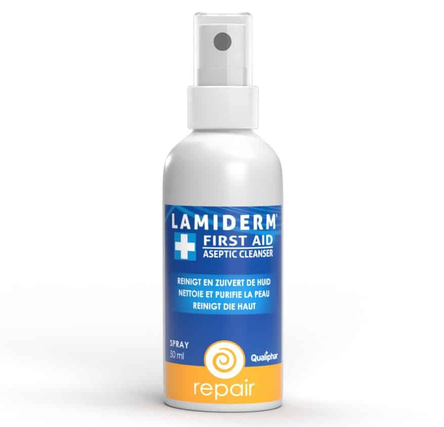 Lamiderm First Aid Aseptic Cleanser spray (Vroeger Cedixidin) - Chloorhexidine - 50 ml - Deforce Medical