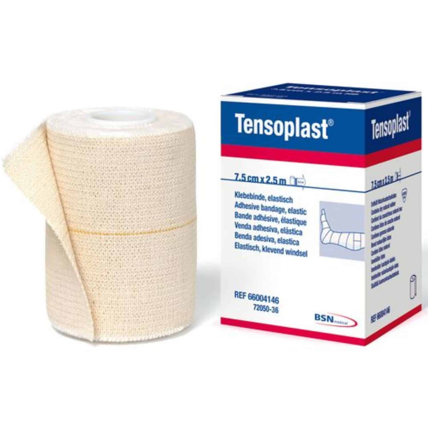 Tensoplast - Bande adhésive élastique - 1 pièce