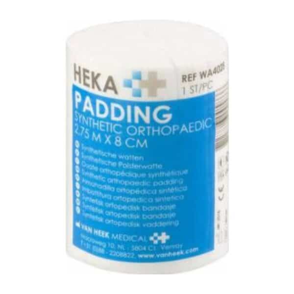 HEKA Synthetische watten - 8cm x 2,75m - Niet steriel