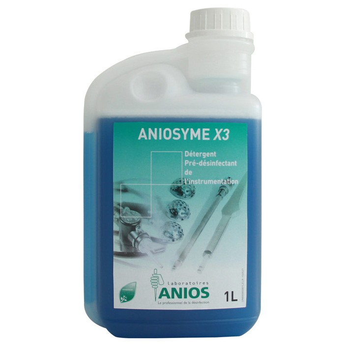 Aniosyme X3 - met doseerkop 25ml - reiniging en pré-ontsmetting van instrumenten - 1 liter