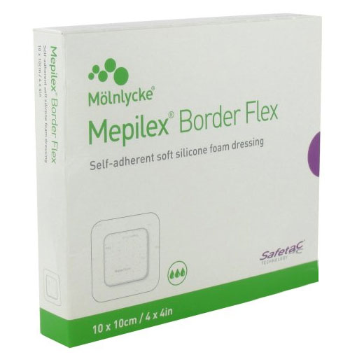 Mepilex Border Flex Carre 7 5 X 7 5 Cm Pansement Hydrocellulaire Flexible Avec Bord Boite De 5 Pieces Deforce Medical