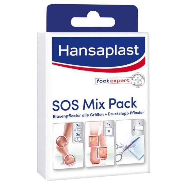 F-expert hansaplast Blaarpleisters SOS Mix Pack - 6 stuks