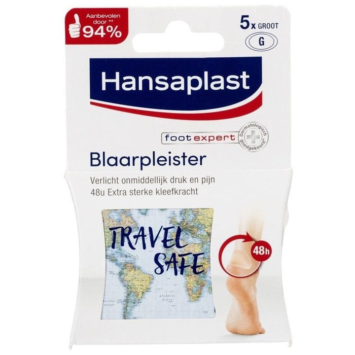 Hansaplast Foot Expert Blaarpleisters Groot - 5 stuks